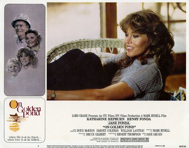 On Golden Pond - Lobbykaarten - Jane Fonda
