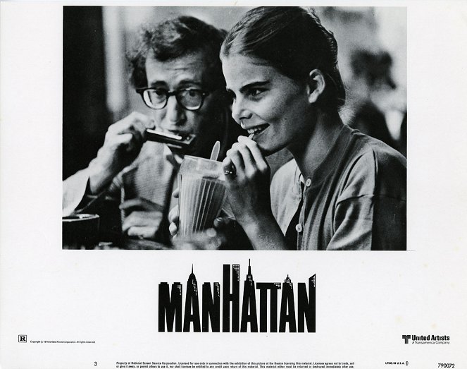 Manhattan - Cartões lobby - Woody Allen, Mariel Hemingway