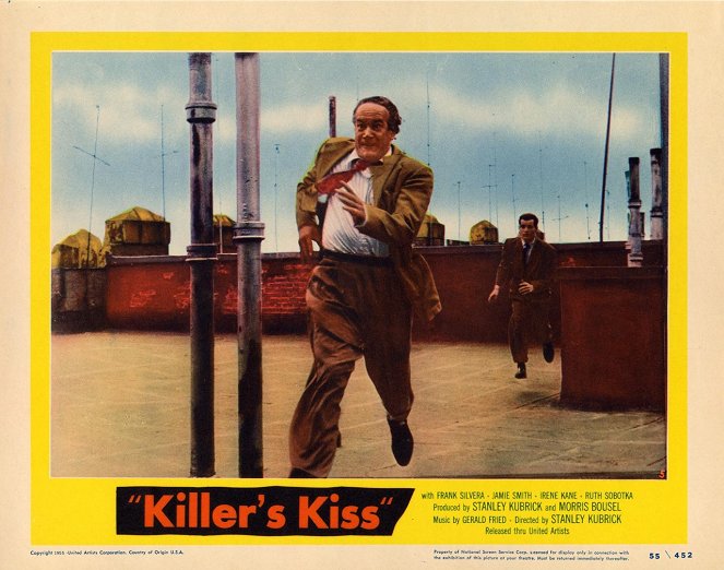 Killer's Kiss - Lobbykaarten - Frank Silvera