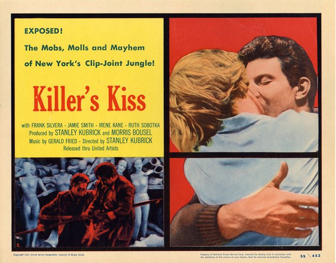 Killer's Kiss - Lobby Cards