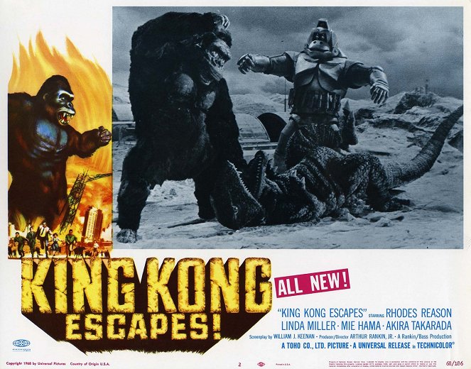 King Kong Escapes - Lobby Cards