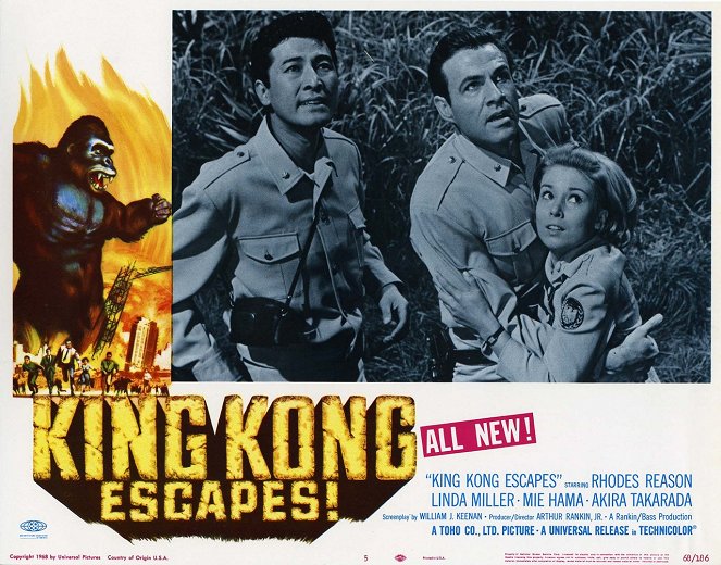 A Fuga de King-Kong - Cartões lobby