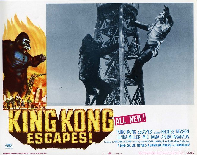 King Kong - Jättiläishirviö - Mainoskuvat