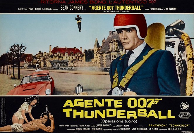 James Bond - Feuerball - Lobbykarten