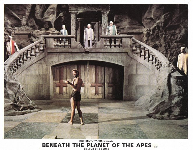 Beneath the Planet of the Apes - Lobbykaarten - James Franciscus