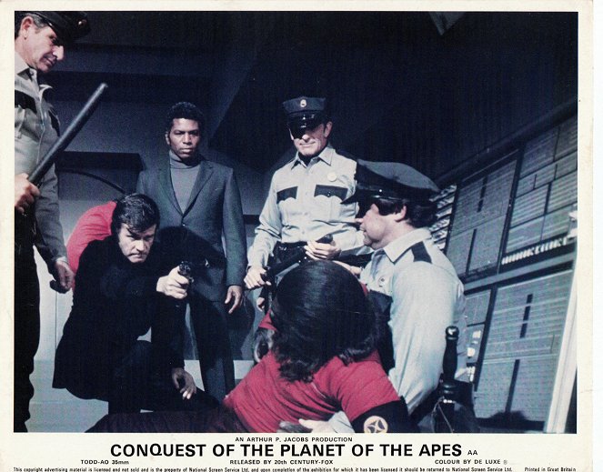 Conquest of the Planet of the Apes - Lobbykaarten