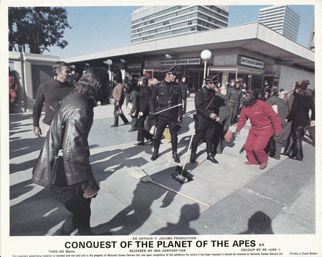 Conquest of the Planet of the Apes - Lobbykaarten