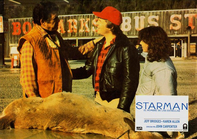 Starman - Cartes de lobby - Ted White, Jeff Bridges, Karen Allen