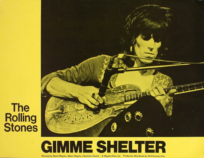 Los rolling Stones (Gimme Shelter) - Fotocromos