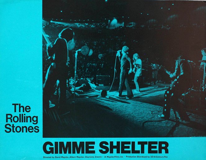 Los rolling Stones (Gimme Shelter) - Fotocromos