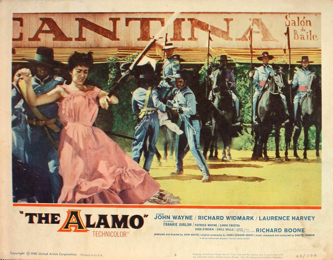 The Alamo - Lobby Cards