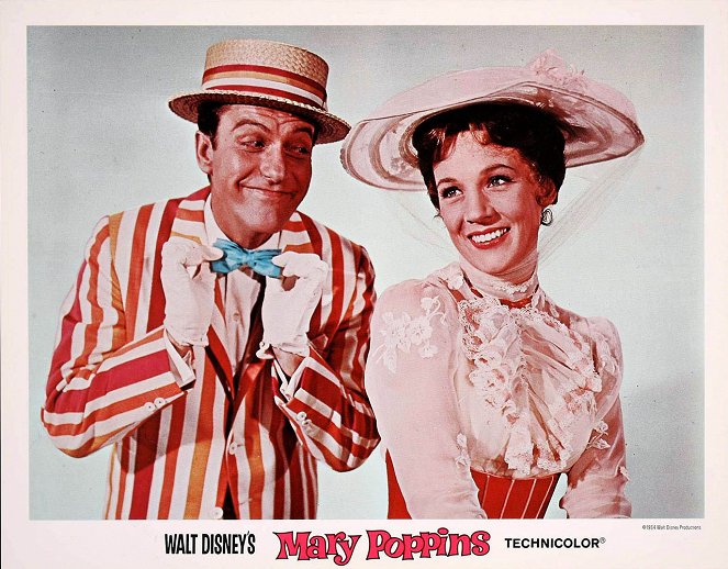 Mary Poppins - Lobby karty - Dick Van Dyke, Julie Andrews