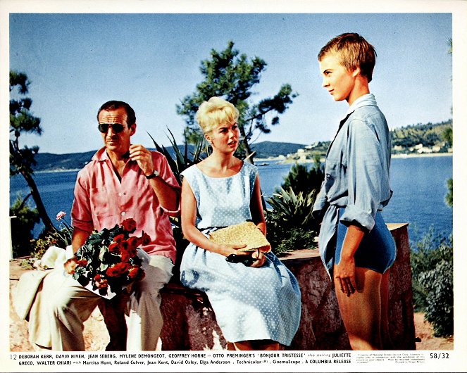 Bonjour Tristesse - Lobbykarten - David Niven, Jean Seberg