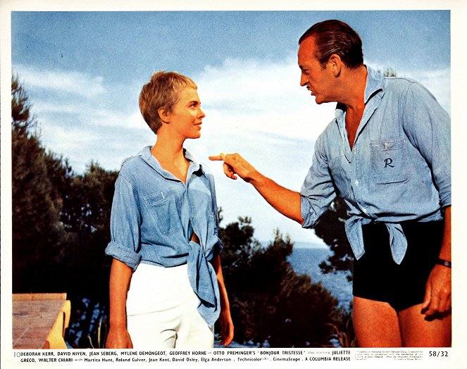 Tervetuloa ikävä - Mainoskuvat - Jean Seberg, David Niven