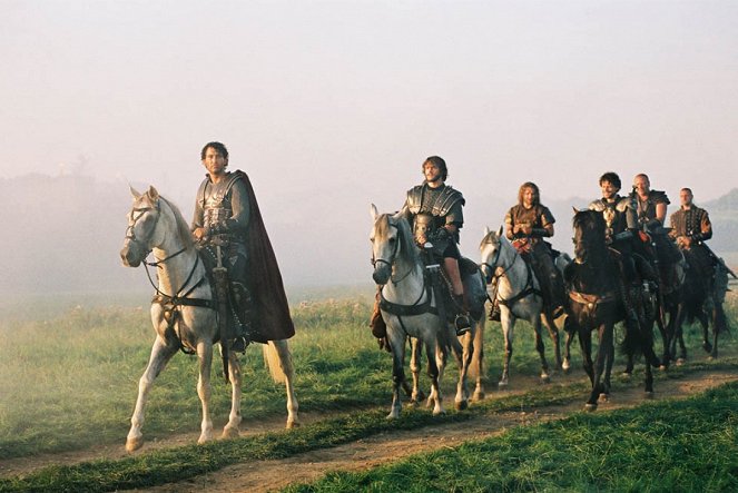 King Arthur - Filmfotos - Clive Owen, Ioan Gruffudd, Ray Winstone, Ray Stevenson