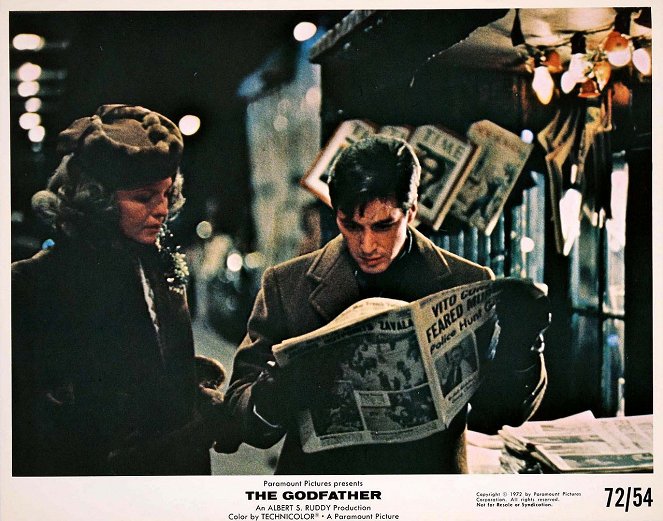 The Godfather - Lobbykaarten - Diane Keaton, Al Pacino