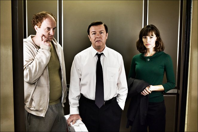 Lügen macht erfinderisch - Filmfotos - Louis C.K., Ricky Gervais, Jennifer Garner