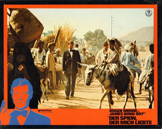 L'Espion qui m'aimait - Cartes de lobby - Roger Moore