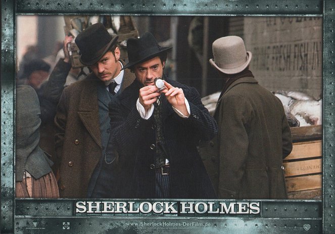Sherlock Holmes - Fotocromos - Jude Law, Robert Downey Jr.