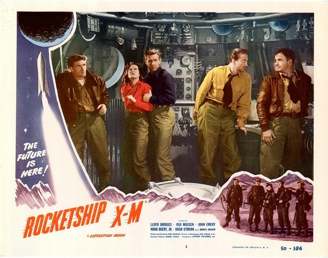 Rocketship X-M - Lobbykarten