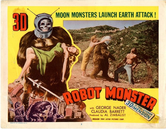 Robot Monster - Cartes de lobby