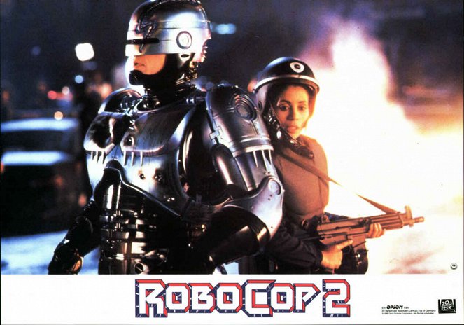 Robocop 2 - Cartes de lobby - Peter Weller