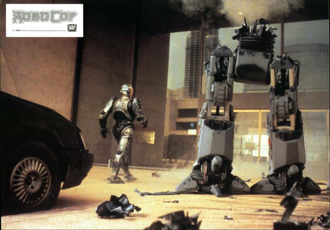 Robocop - O polícia do futuro - Cartões lobby
