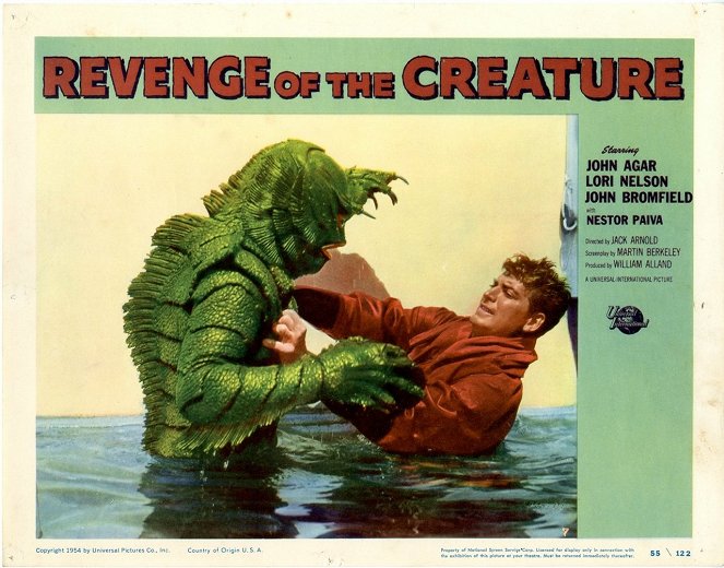 Revenge of the Creature - Lobby Cards - John Agar