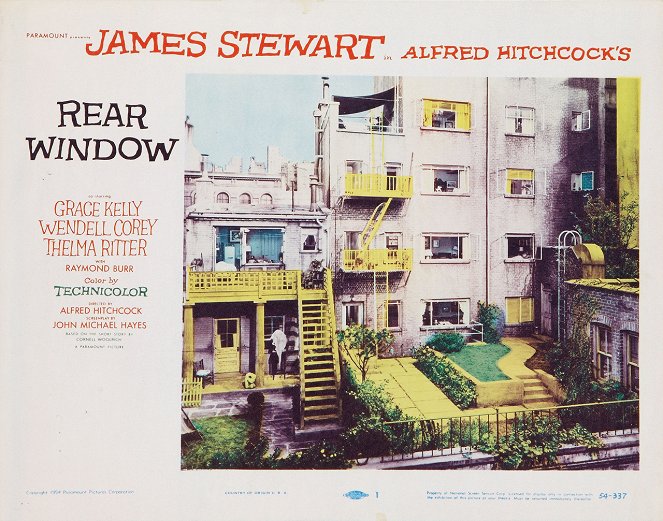 Rear Window - Lobbykaarten