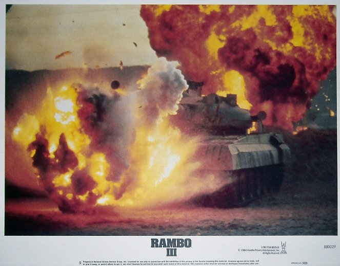 Rambo III - Cartes de lobby