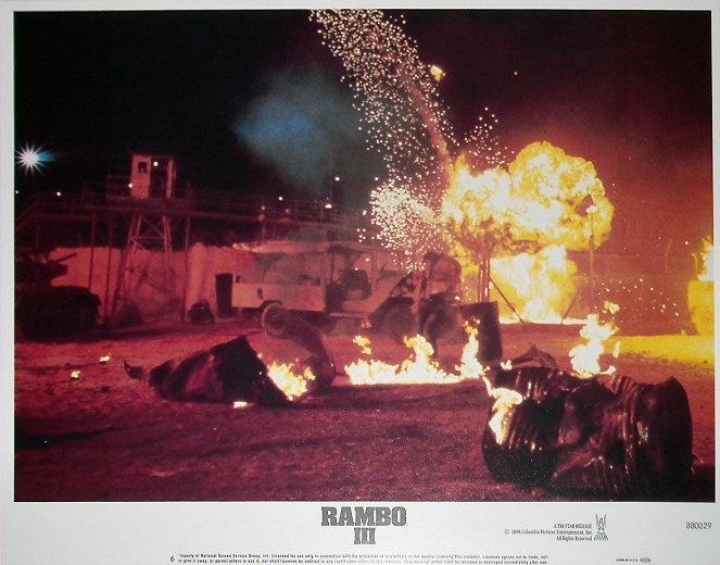 Rambo III - Cartões lobby