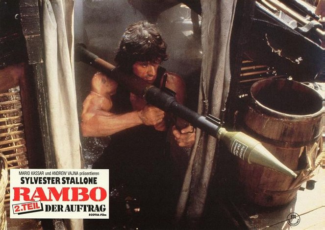 Rambo: First Blood Part II - Lobbykaarten - Sylvester Stallone