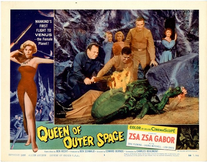 Queen of Outer Space - Cartes de lobby
