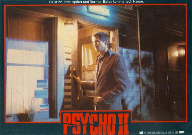 Psychoza II - Lobby karty - Anthony Perkins