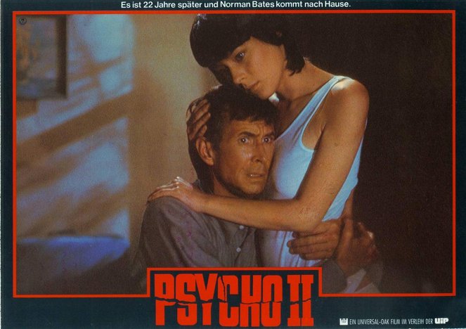 Psycho II - Lobbykarten - Anthony Perkins, Meg Tilly