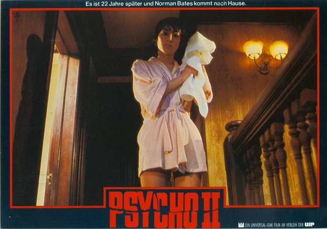 Psycho II - Lobbykarten - Meg Tilly