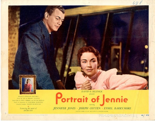Portrait of Jennie - Lobby Cards - Joseph Cotten, Jennifer Jones
