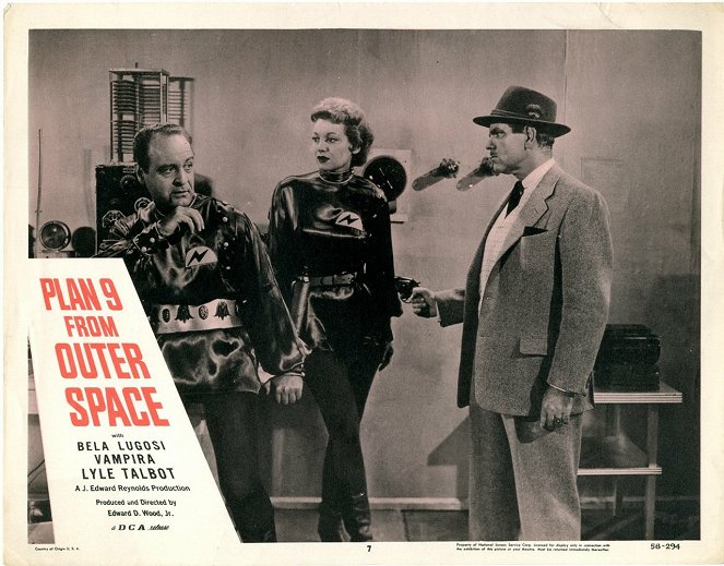 Plan 9 from Outer Space - Lobby Cards - Dudley Manlove, Joanna Lee, Duke Moore