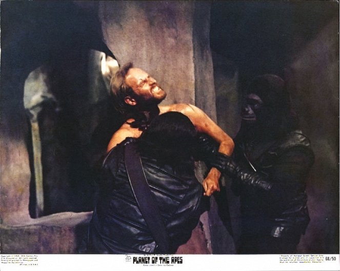 Planet of the Apes - Lobbykaarten - Charlton Heston