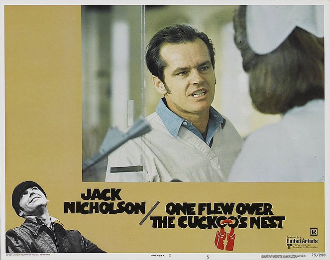 Vol au-dessus d'un nid de coucou - Cartes de lobby - Jack Nicholson