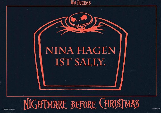 Nightmare Before Christmas - Lobbykarten