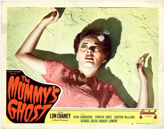 Le Fantôme de la Momie - Cartes de lobby - Ramsay Ames