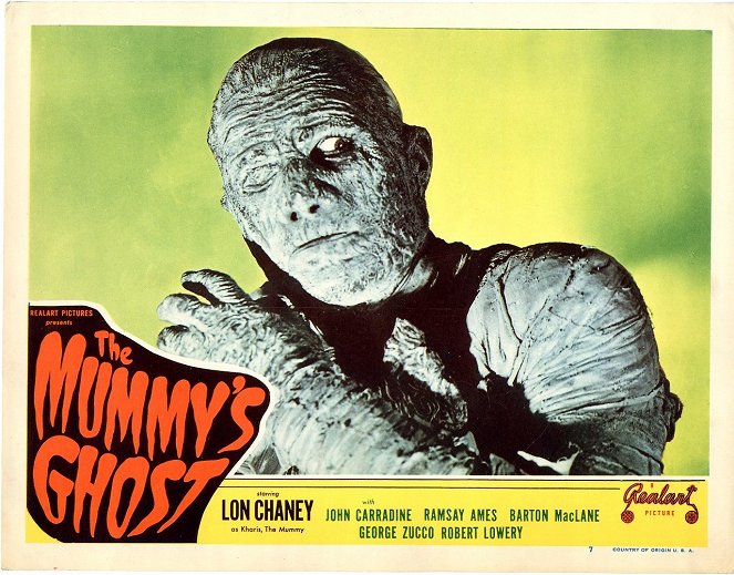 The Mummy's Ghost - Lobbykaarten