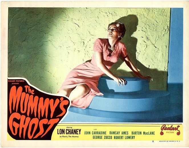 The Mummy's Ghost - Cartões lobby - Ramsay Ames