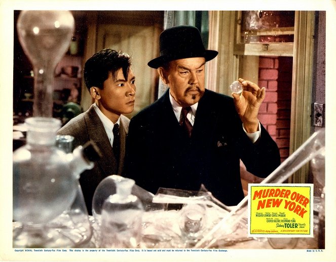 Charlie Chan: Mord über New York - Lobbykarten