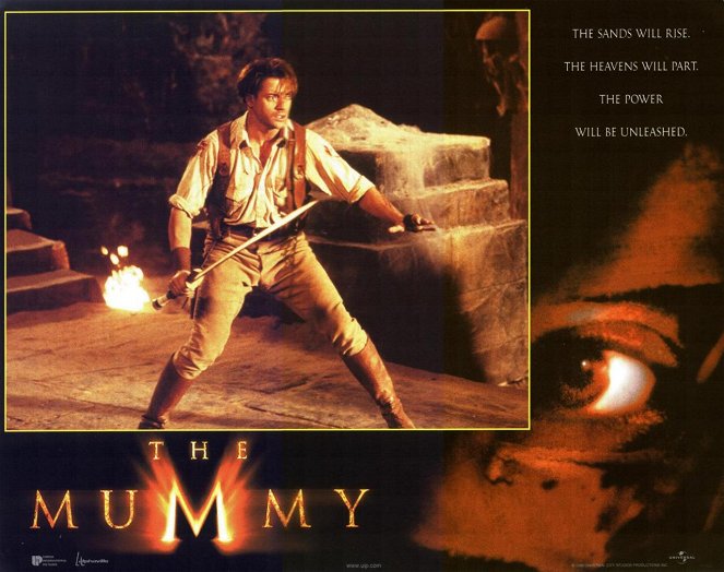 Die Mumie - Lobbykarten - Brendan Fraser