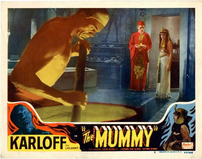 Die Mumie - Monster - Lobbykarten