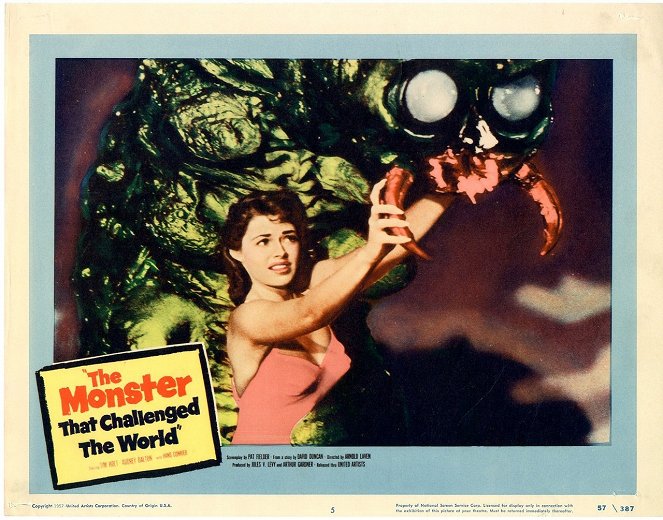 The Monster That Challenged the World - Lobby Cards