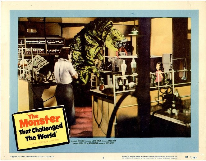 The Monster That Challenged the World - Lobby Cards