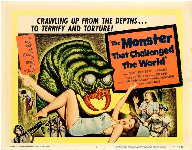 The Monster That Challenged the World - Lobbykaarten